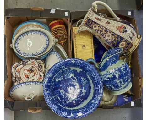 Miscellaneous ceramics, to include Royal Worcester and other dinner ware and metal work, etc  