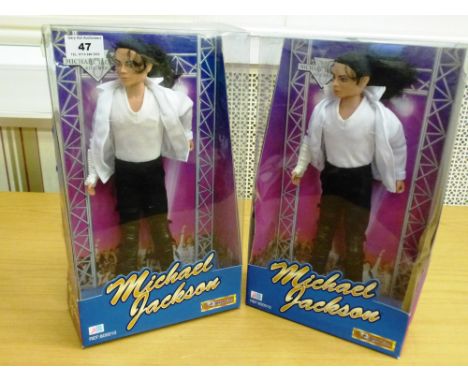 2 MICHAEL JACKSON DOLLS