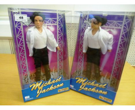2 MICHAEL JACKSON DOLLS