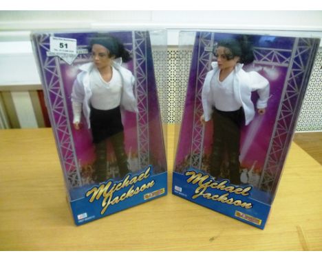 2 MICHAEL JACKSON DOLLS
