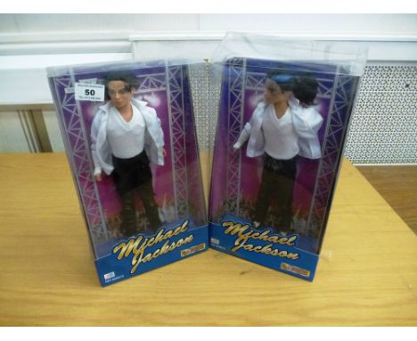 2 MICHAEL JACKSON DOLLS