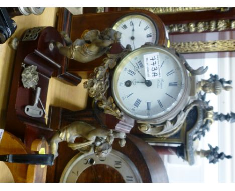 RAPPORT LONDON MANTLE CLOCK 13.5" X 8.75" X 3.25"