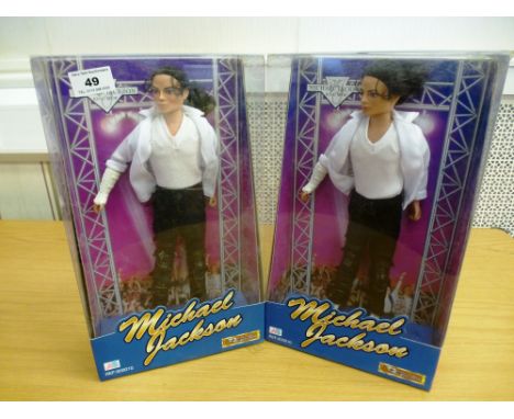2 MICHAEL JACKSON DOLLS