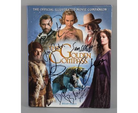 The Golden Compass, Official illustrated movie companion hardback book, signed to the front cover and inside by Daniel Craig,