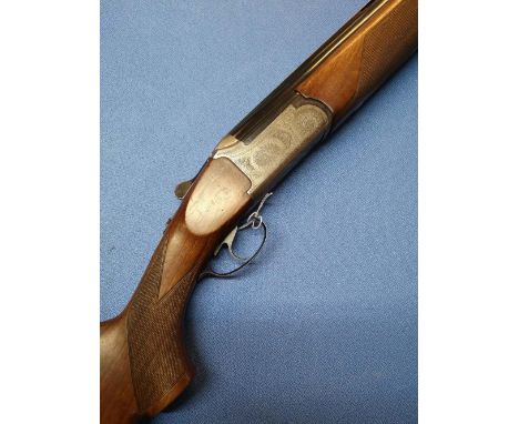 Castellani Game Gun (Italian) over &amp; under ejector shotgun with single selective trigger, 27 1/2 inch barrels, fixed chok