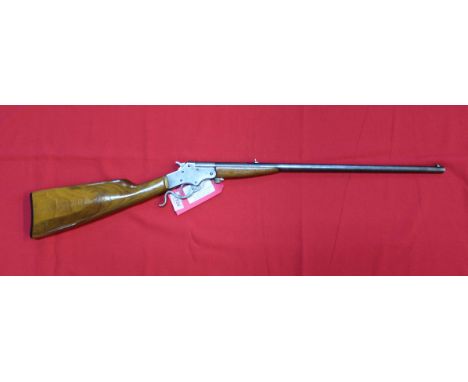 A U.S.A. Stevens (breakdown) .22 R/F cal 'Marksman' rifle, made c1911-1930, S/No.663, nicely marked action and in overall goo