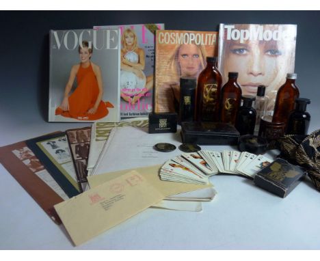 A collection of Biba ephemera,to include handwritten letters on Biba headed paper, instruction book for sale assistants, Biba