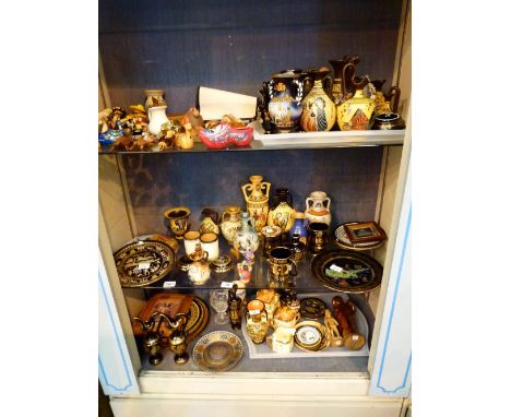 Quantity of mainly ceramic Greek and Egyptian related souveniers
