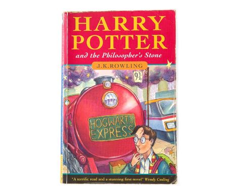 Rowling, J.K. Harry Potter and the Philosopher's Stone, first edition, first issue, London: Bloomsbury, 1997, paperback, prin