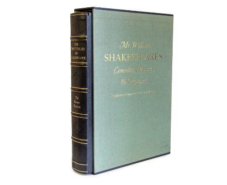 Shakespeare, William. The First Folio of Shakespeare, Folio Society edition in The Norton Facsimile, limited edition numbered