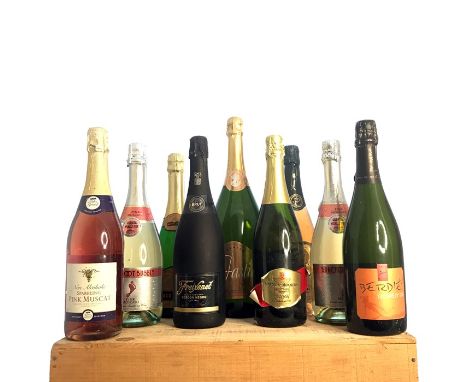 Several bottles of Cava & Sparkling Wine