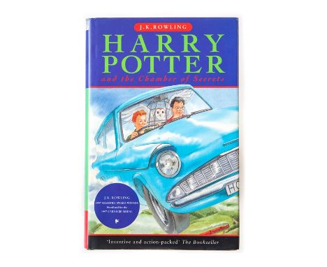 Rowling, J.K. Harry Potter and the Chamber of Secrets, signed first edition, first issue, London: Bloomsbury, 1998, hardback,