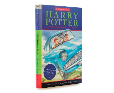 Rowling, J.K. Harry Potter and the Chamber of Secrets, first edition, first issue, London: Bloomsbury, 1998, hardback, publis