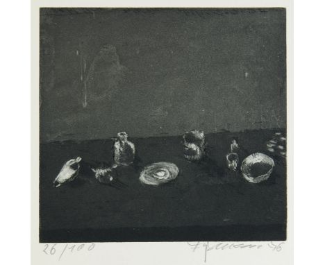 Klaus Fußmann. Bilder. Mit einem Text von Werner Haftmann. Mit zahlr. Abbildungen und 1 Original-Radierung. Frankfurt u.a., P