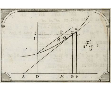 Mathematik - - Girolamo Rinaldi. Exercitationes mathematicae. Mit Holzschnitt-Buchschmuck u. 1 gestoch. Tafel im Text. Venedi