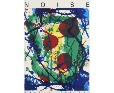 Noise. Hrg. von A. Maeght. Nr. 1 - 14. Mit zahlreichen, teils farbigen Lithographien. Paris, Maeght, 1985-1990. 4°. OKart. Im