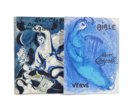 Französische Bibliophilie - Verve - - Marc Chagall. Zwei Ausgaben der Verve, Revue Artistique et Litteraire: Bible u. Dessins