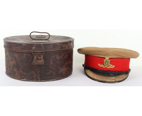 Post 1902 Royal Artillery Lieutenant Colonels Full Dress Peaked Cap, superb example of the No1 dress peaked cap for a Royal A