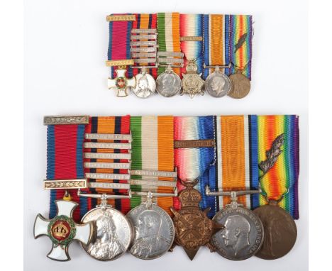 Great War &amp; Boer War Distinguished Service Order (D.S.O) Medal Group of Six Royal Army Medical Corps, the group consists 