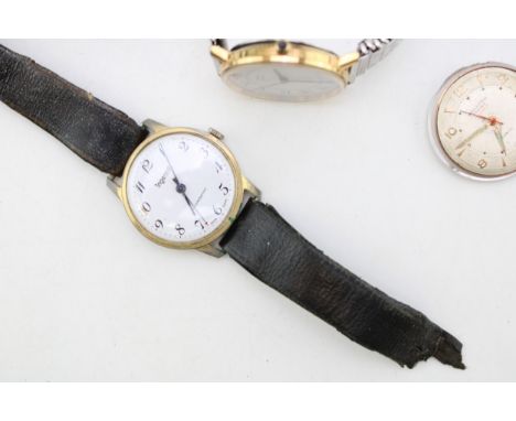 A collection of mechanical watches to include, J.W Benson 17 Jewel Incabloc,  Vantime, Swiss made gentleman's wristwatch, Sek