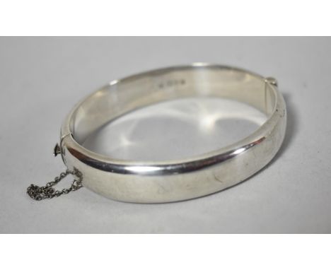 A Silver Bangle, Chester 1956 with Inner Dedication Dated 1957 