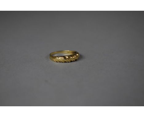A 14ct Gold Ladies Dress Ring 