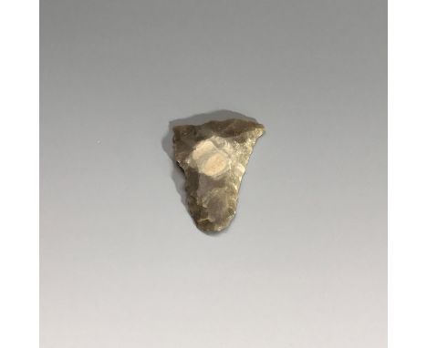 A nice semi transverse Neolithic arrow head flint, Feltwell, Norfolk.