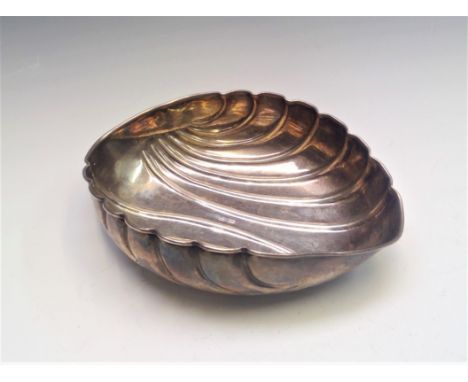 A Middle Eastern silver coloured metal bowl shell 227gm