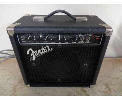 A Fender front man guitar amplifier 