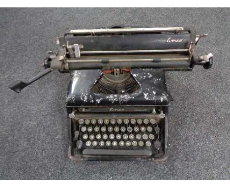 A vintage Everest typewriter 