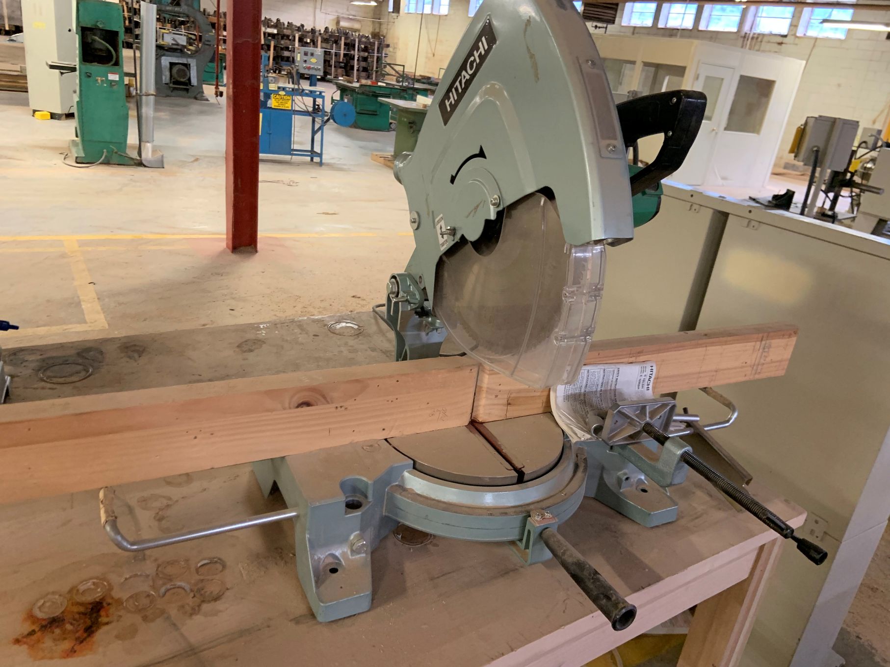 Hitachi 15" miter saw, model C15FB