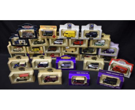 Die-cast Vehicles - Lledo Days Gone models including Dunlop, Cadbury's, Fry's, Nestle's, Tizer, etc, (approx 52)