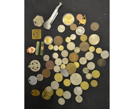 Militaria, Mining and Railway Interest - ID tags and badges, L &amp; N W Ry, Coventry, Railway Services, colliery tags for Na