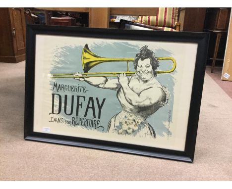 LOUIS ANQUETIN (AFTER) MARGUERITE DUFAY DANS SON REPERTOIRE, limited edition lithograph after Edw. Ancourt, No. 1363 of 2000,