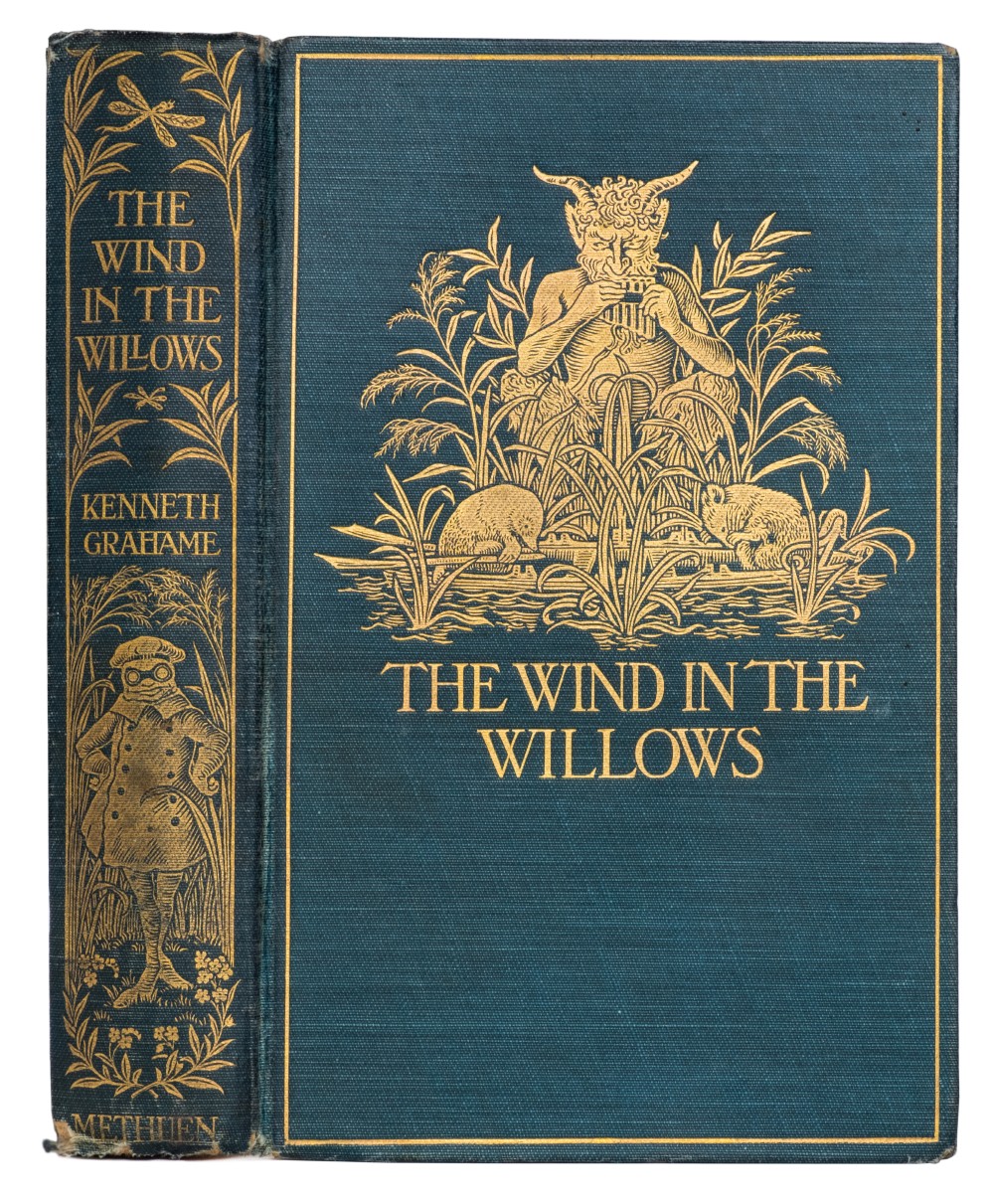 Grahame (Kenneth). The Wind in the Willows, 1st edition, Methuen, 1908 ...