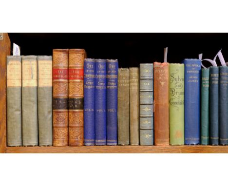 Borrow (George). Lavengro; The Scholar-The Gypsy-The Priest, 3 volumes, 1st edition, 1851, portrait frontispiece, half-titles