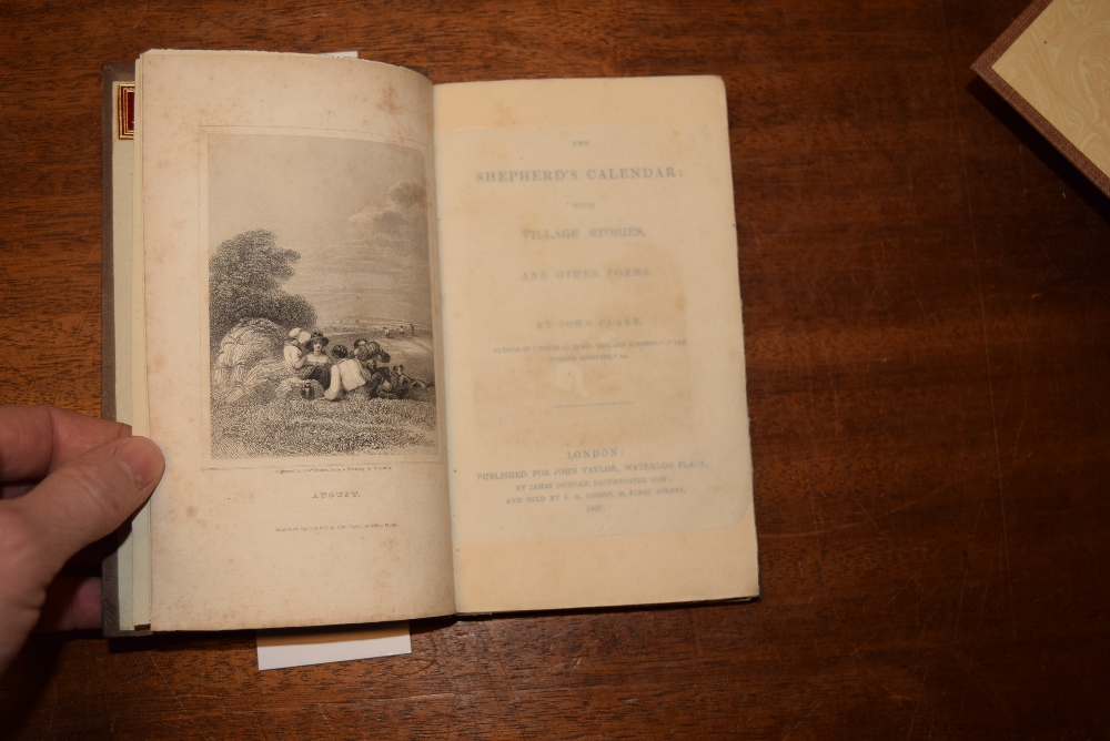 Clare (John). The Shepherd's Calendar; with Village Stories, and Other