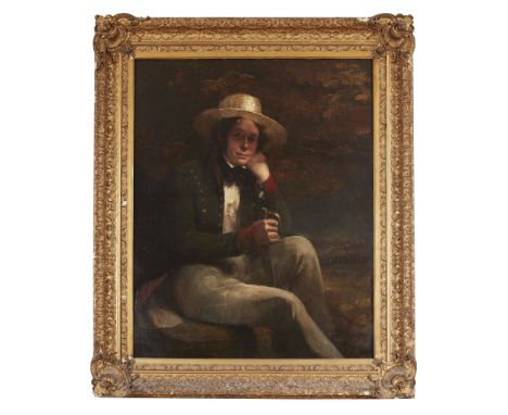 SIR JOHN WATSON-GORDON (SCOTTISH 1788-1864) PORTRAIT OF ALEXANDER ALEXANDER oil on canvas(129cm x 103cm (51.7in x 40.5in))Foo