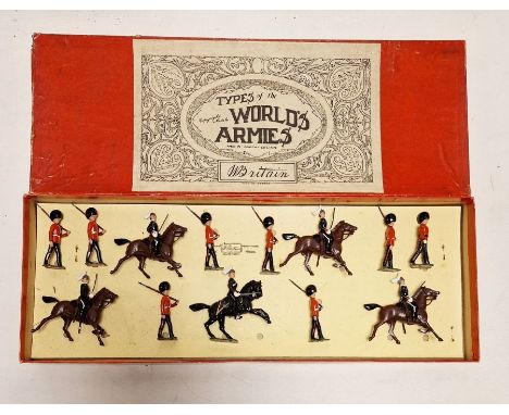 Britains Types of The World Armies&nbsp;Canadian Army Governor General's Horse and Foot Guards,&nbsp;no.1637 (boxed)&nbsp;