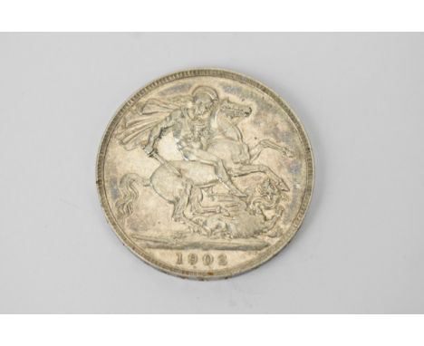 United kingdom - Edward VII (1901 -1910)Crown, dated 1902, uncrowned portrait, right o/o St George slaying the dragonLocation