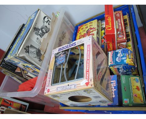 A Quantity of Board Games, Toys, by MB Games, Mattel and others, unchecked, (two tubs).