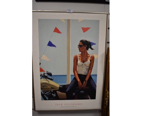 A print after Jack Vettriano Portland Gallery