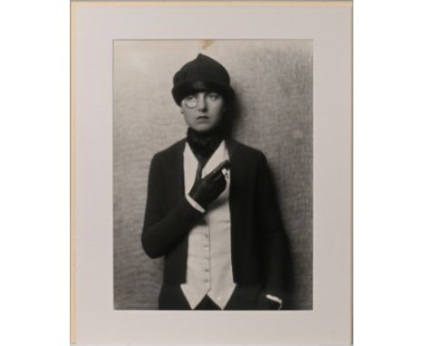 Likely a reprint -&nbsp;A silver gelatine photographic print -&nbsp; Nadine March, 1925 as Fay Collen in Fredrick lonsdale pl
