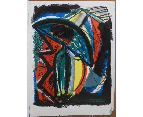 Chudley, limited edition print 1/10, signed and dated 1983. (56cm x 77cm)This artwork is being sold on behalf of the Plymouth