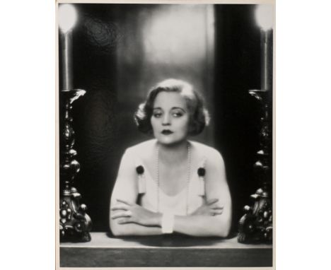 Likely a reprint -&nbsp;Paul Tanqueray (1905-1991) silver gelatine photographic print, Tallulah Bankhead,&nbsp; 1928, dated a