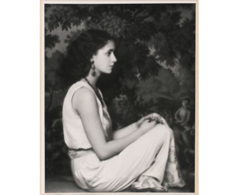 Likely a reprint -&nbsp;Paul Tanqueray (British 1905-1991), silver gelatine photographic print, Peggy Ashcroft, 1929, 38cm x 
