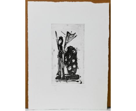Cecil Collins (1908-1989), Angel (1977), signed limited edition print 1/45. (11.5cm x 21cm)This artwork is being sold on beha