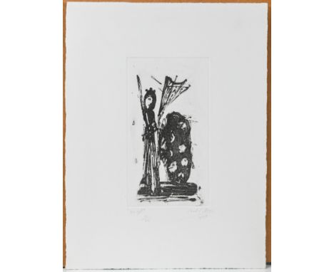 Cecil Collins (1908-1989), Angel (1977), signed limited addition print 12/45. (11.5cm x 21cm)This artwork is being sold on be