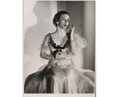 Likely a reprint -&nbsp;Paul Tanqueray (British 1905-1991), Agnes De Mille, silver gelatine photographic print, 1932, dated a