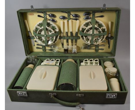 A Cased Sirram Picnic Set, in Good Complete Condition, 62cm wide 